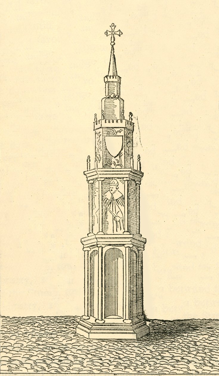 Viejo Charing Cross, 1881 de Unbekannt