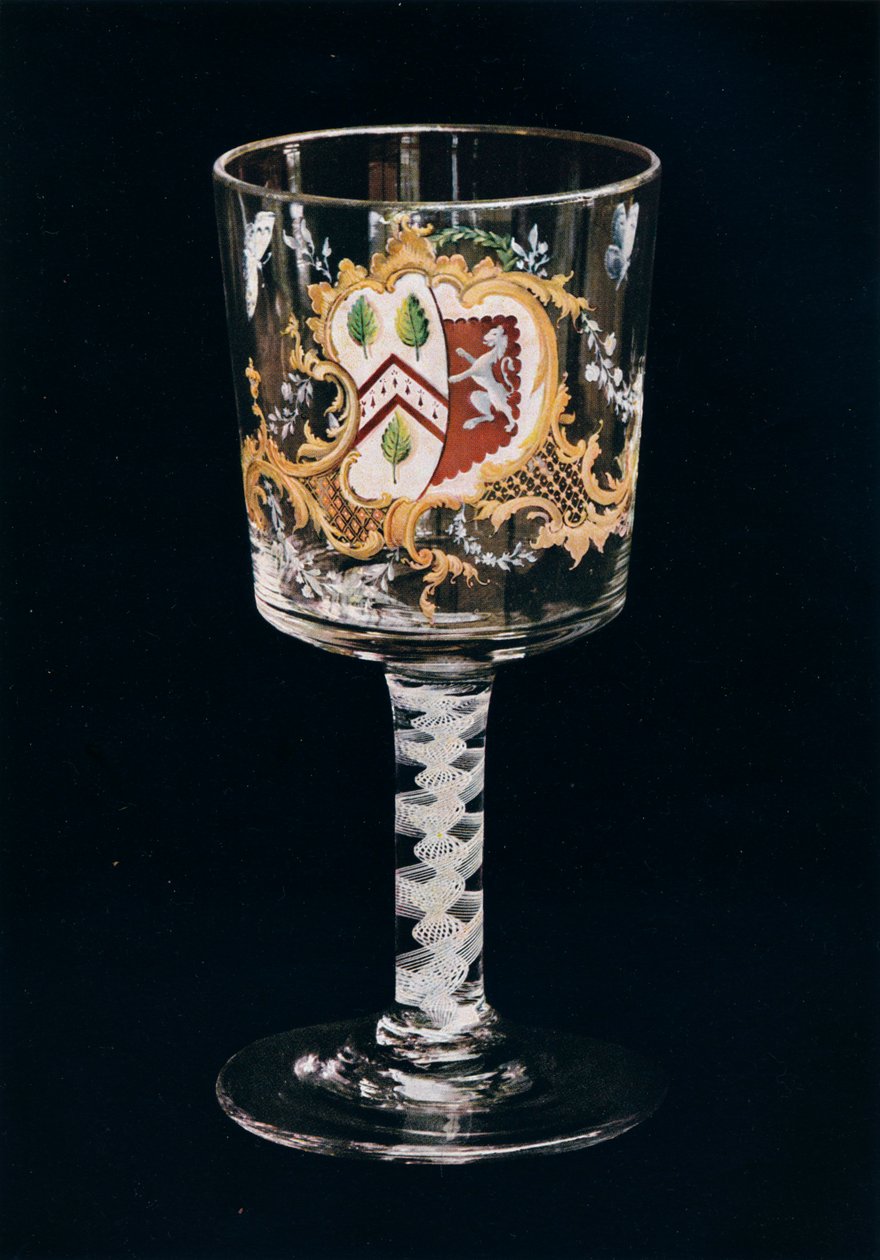 Antigua copa de vidrio inglesa, c. 1775 de Unbekannt