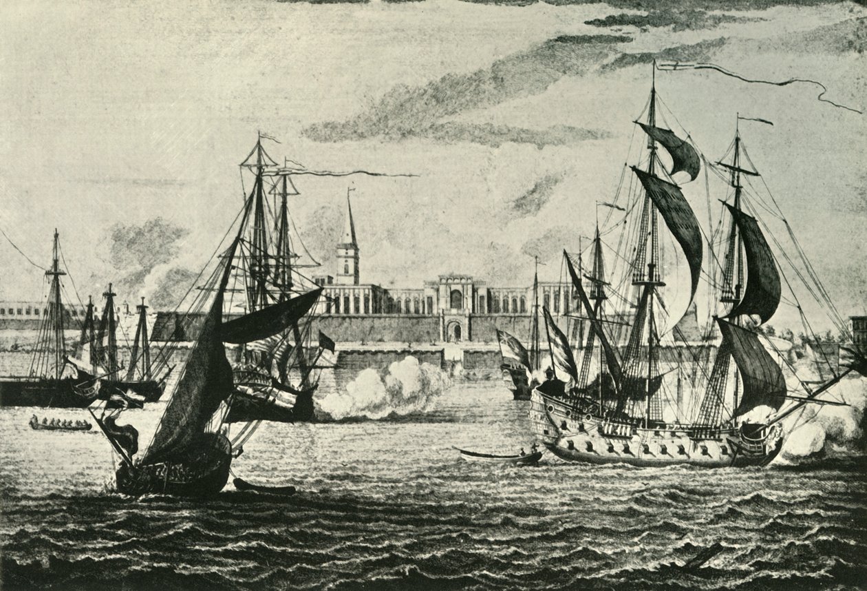Viejo Fuerte William, desde el río 1736, 1925 de Unbekannt