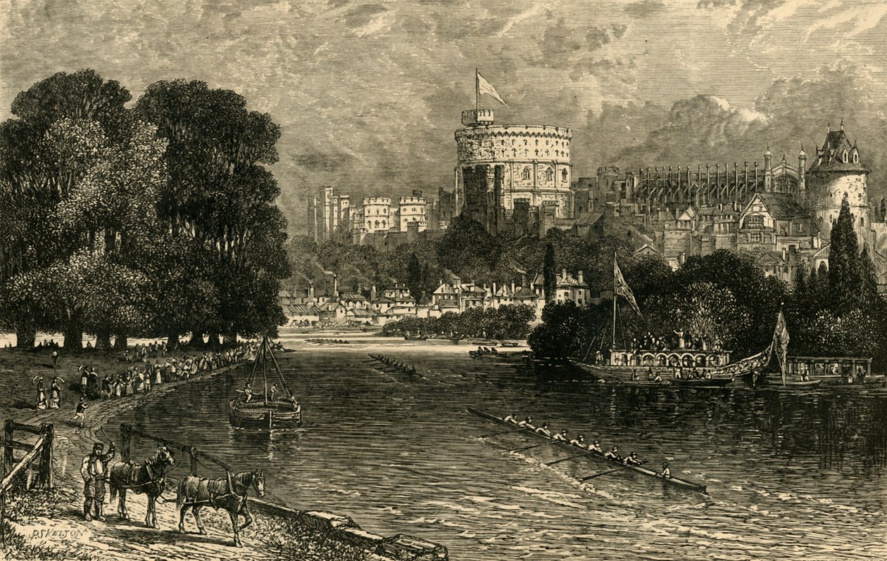 Old Windsor El Cuatro de Junio, 1881 de Unbekannt