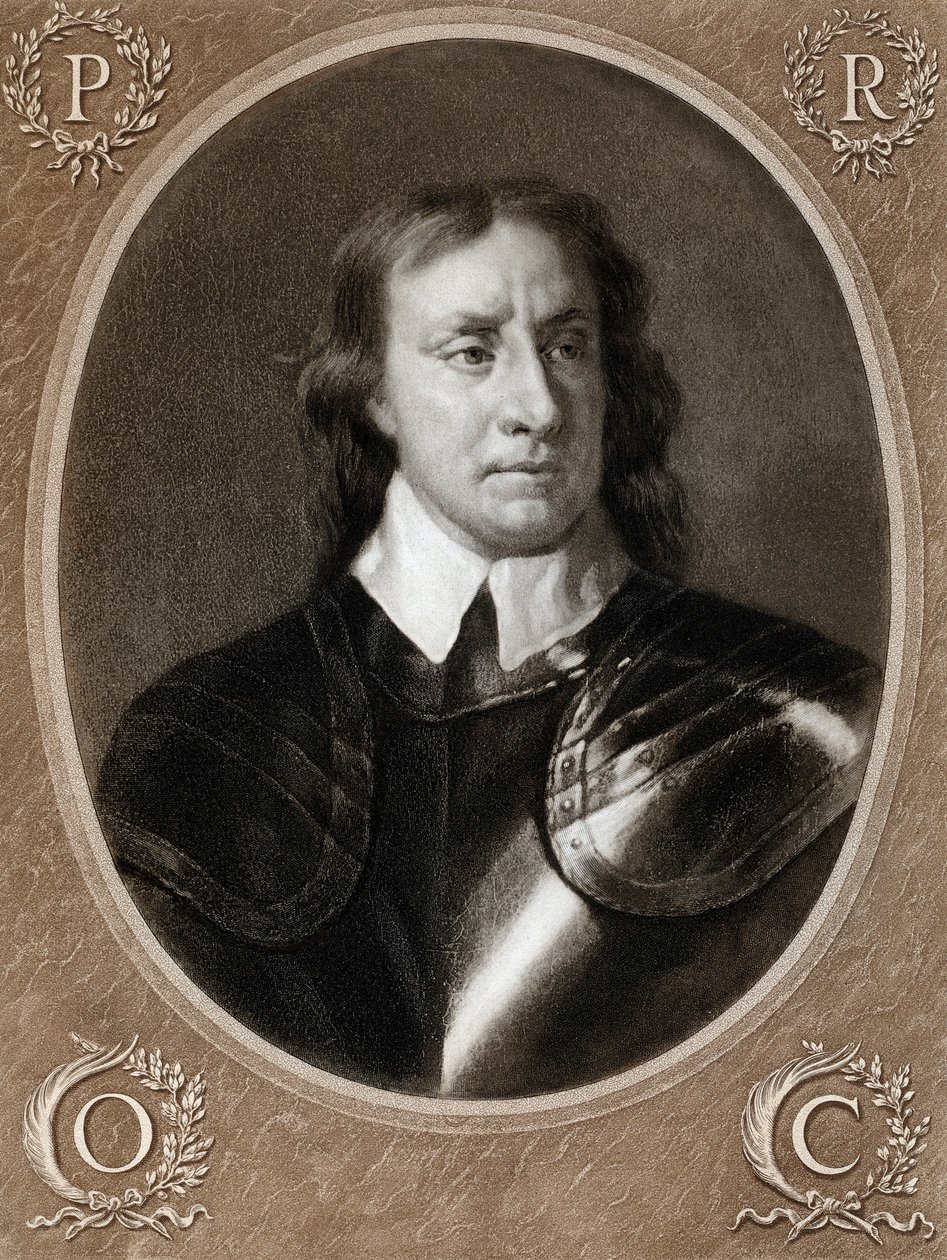 Oliver Cromwell, 1599-1658, líder militar y político inglés, 1657, 1899 de Unbekannt