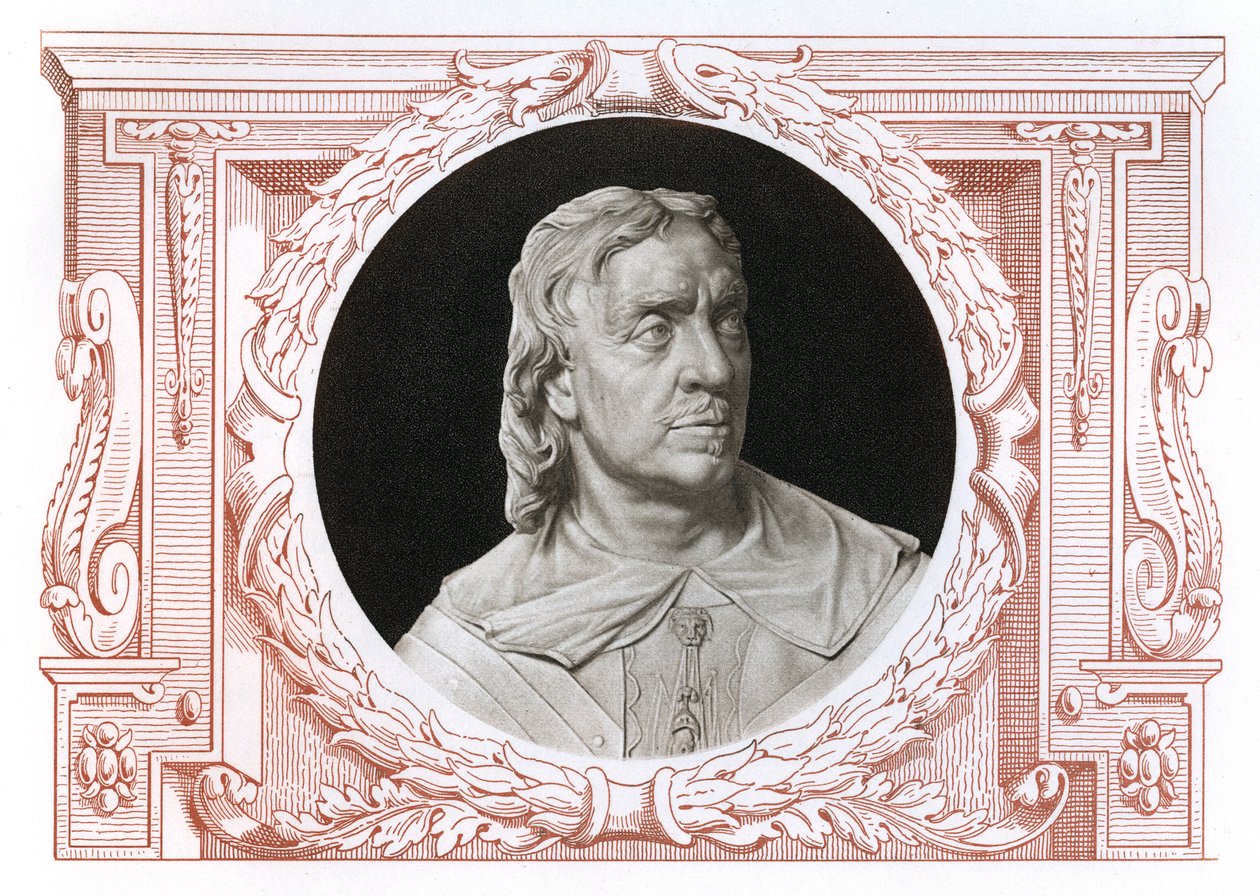 Oliver Cromwell, 1599-1658, líder militar y político inglés, 1899 de Unbekannt