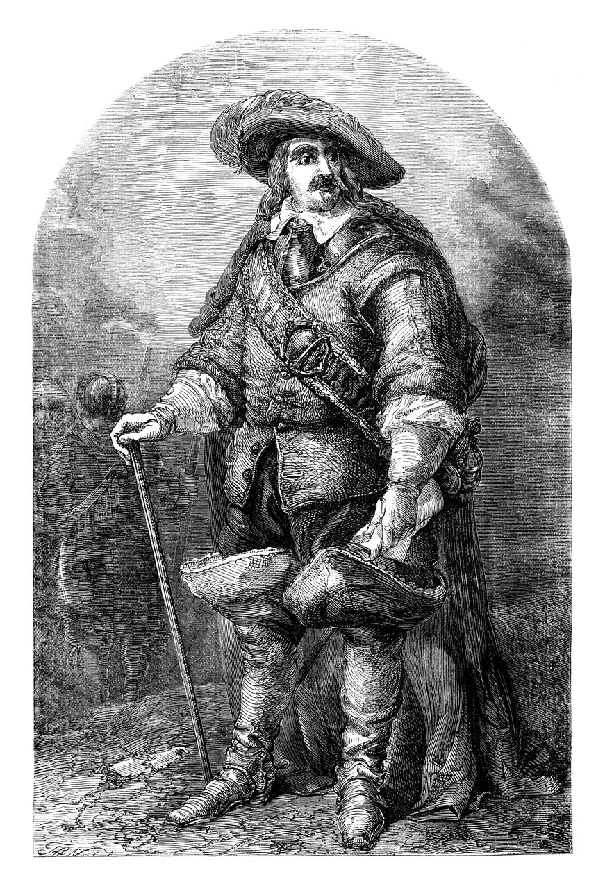 Oliver Cromwell 1599-1658, siglo XVIII c1902 de Unbekannt