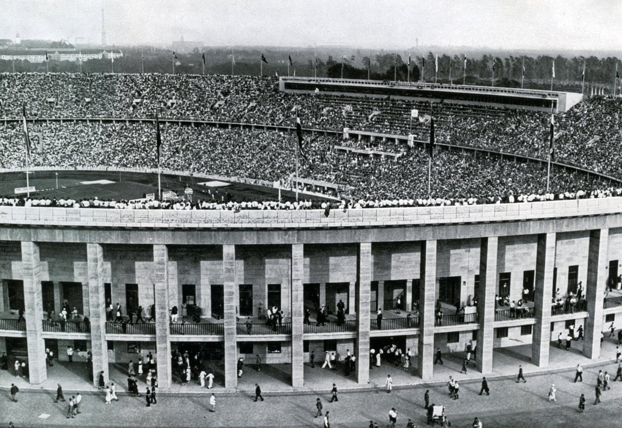 Estadio Olímpico, Berlín, 1936 de Unbekannt