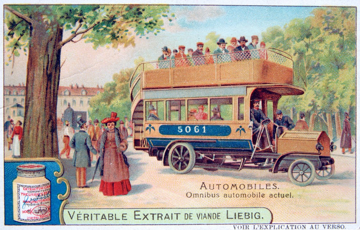 Omnibus, c1900 de Unbekannt