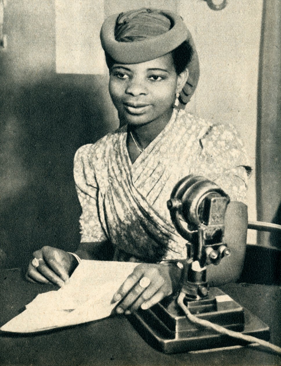 Omoba Adenrele Ademola, hija de Alake de Abeokuta, Nigeria, llama a África Occidental de Unbekannt