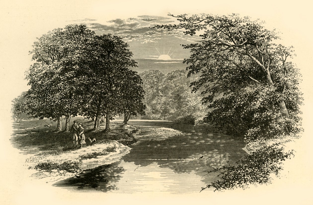 En el Doon, c1890 de Unbekannt