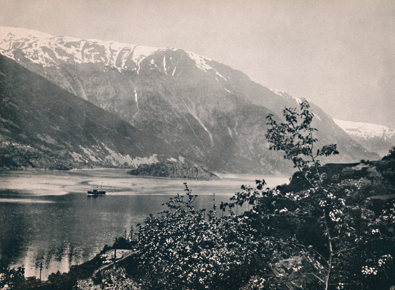 En el fiordo de Hardanger, 1914 de Unbekannt