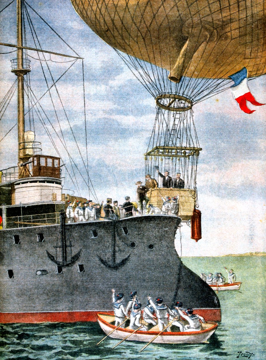En el mar abierto, 1901 de Unbekannt