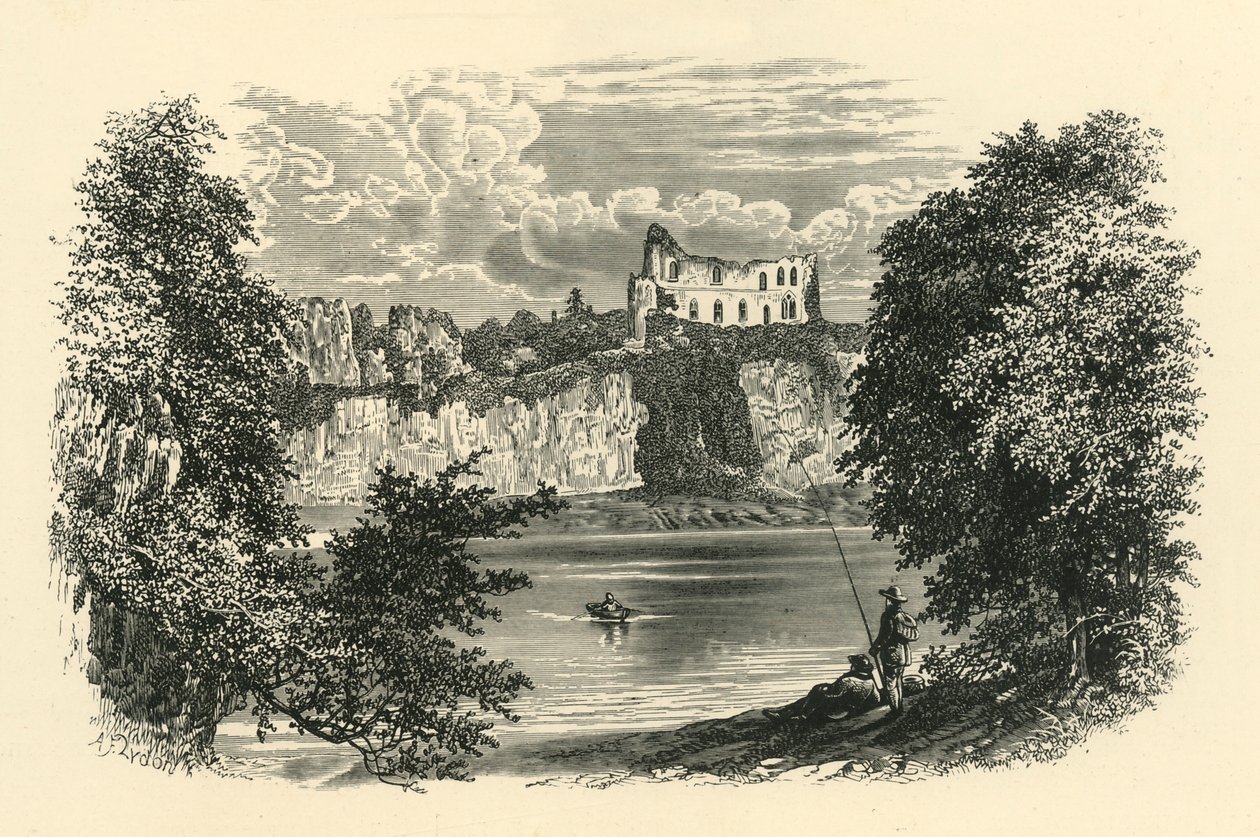 En el Wye, c1890 de Unbekannt