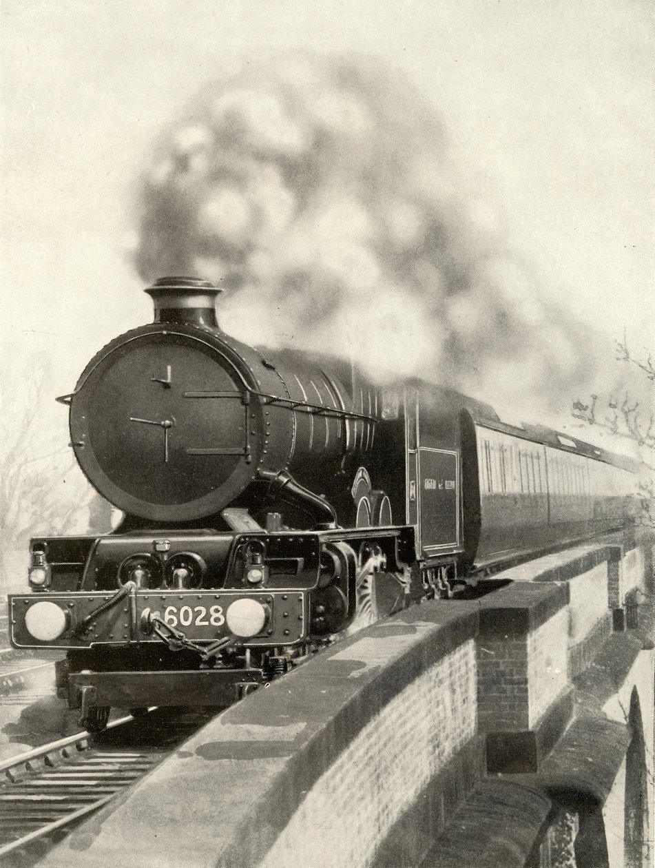 En la ruta del Cornish Rivera, Limited. Un expreso en la línea Great Western, 1935-36 de Unbekannt