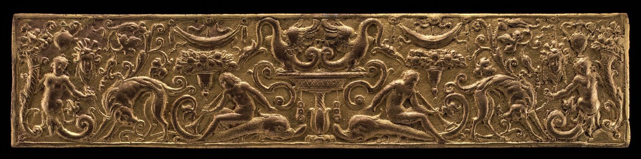 Uno de dos frisos ornamentales, siglo XVI de Unbekannt