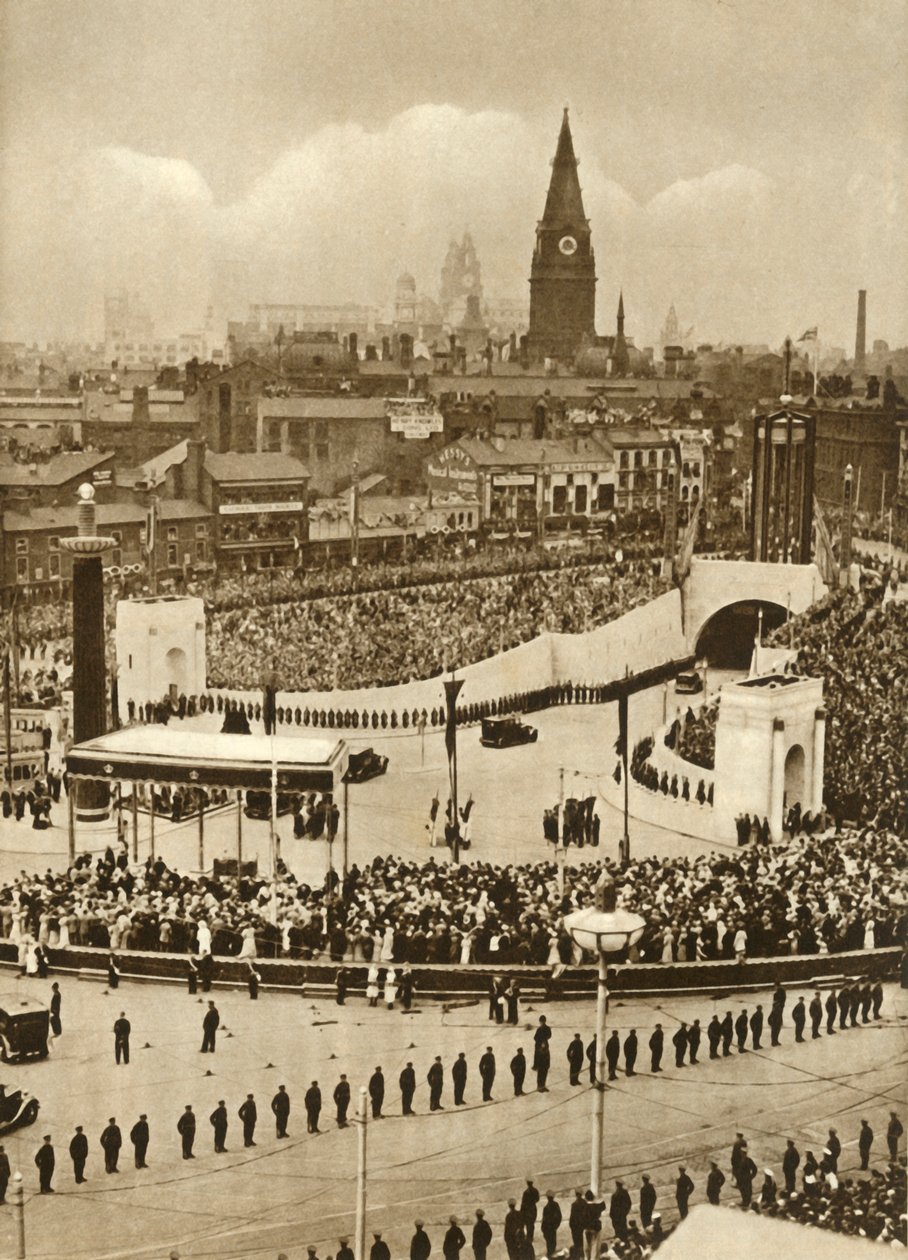 Apertura del túnel de Mersey, Liverpool, 18 de julio de 1934, 1935 de Unbekannt