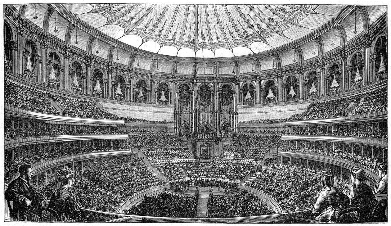 Inauguración del Royal Albert Hall, Londres, 29 de marzo de 1871, 1900 de Unbekannt