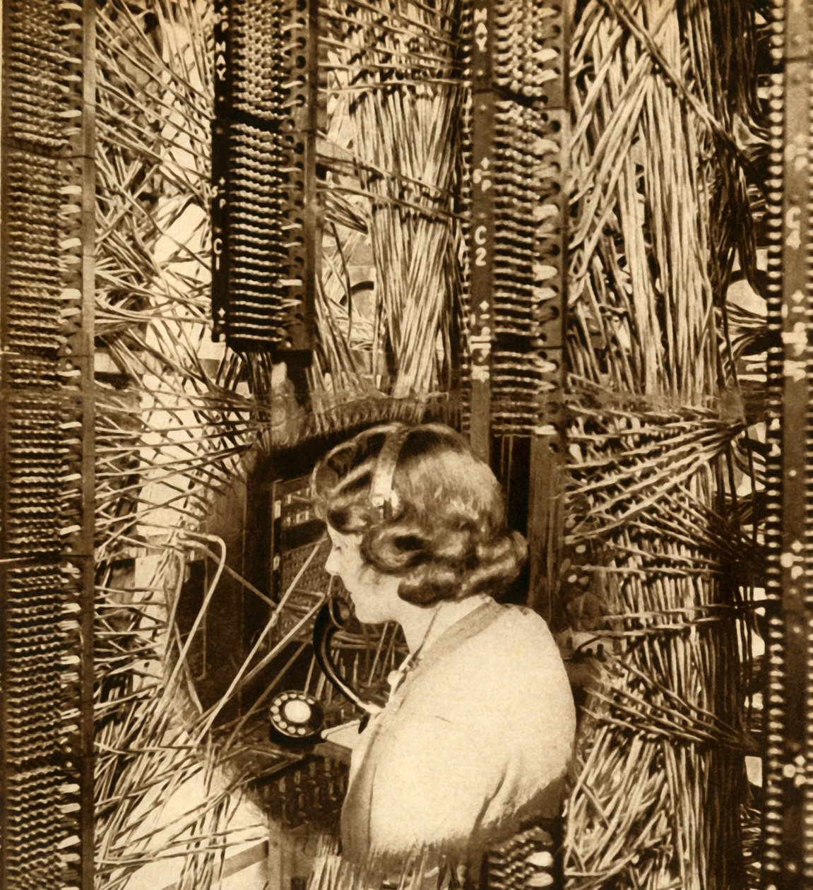 Operador en el Mayfair Exchange, 1932, 1933 de Unbekannt