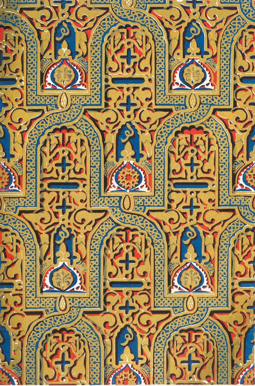 Ornamentos en paneles, Salón de Embajadores, 1907 de Unbekannt