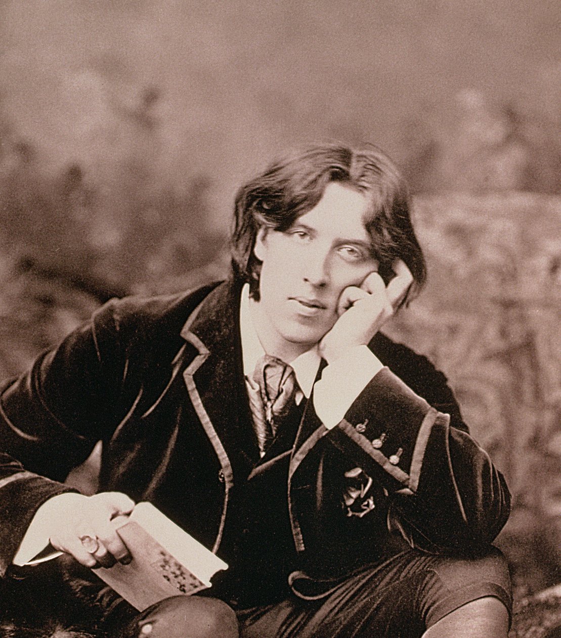 Oscar Wilde, dramaturgo y humorista irlandés, 1882 de Unbekannt