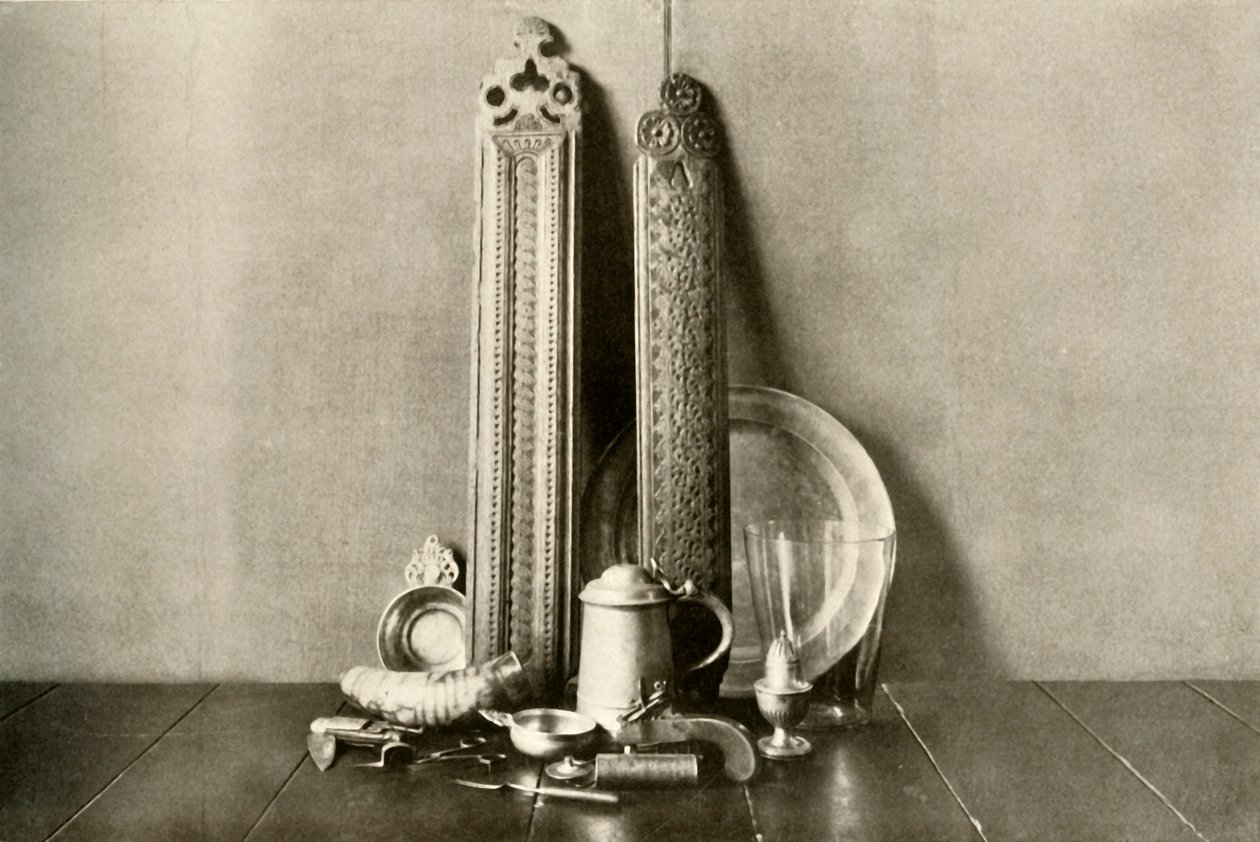 Otros utensilios coloniales, siglo XVII, 1937 de Unbekannt