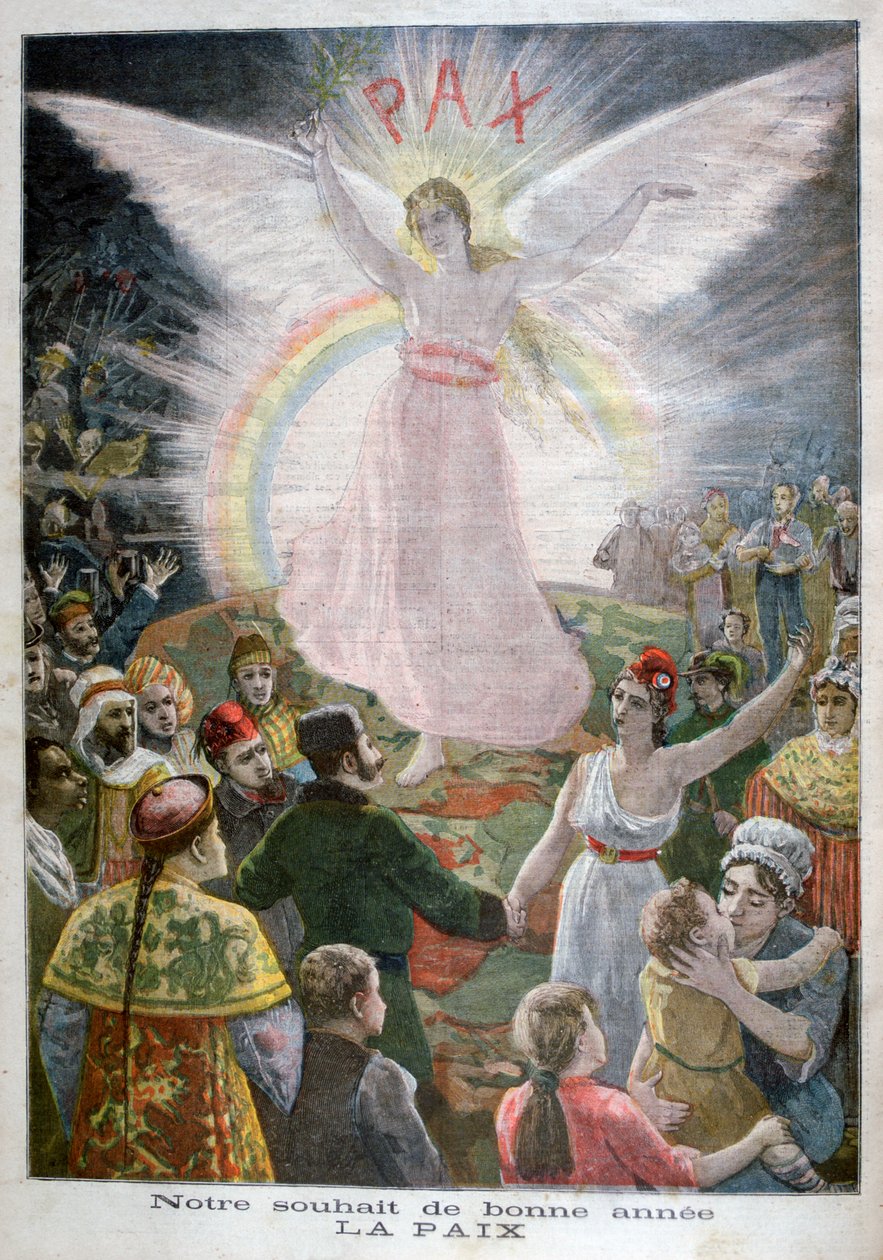 Nuestra Esperanza para el Año Nuevo: Paz, 1894 de Unbekannt