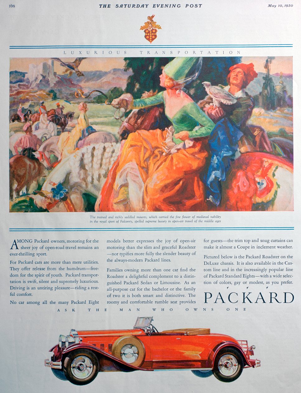 Anuncio de coche Packard, 1930 de Unbekannt