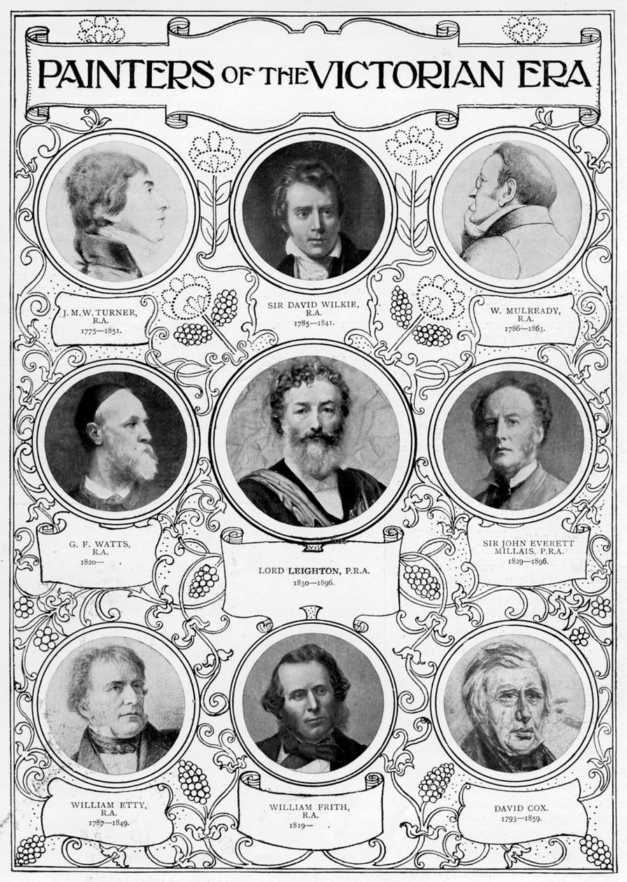 Pintores de la Era Victoriana de Unbekannt