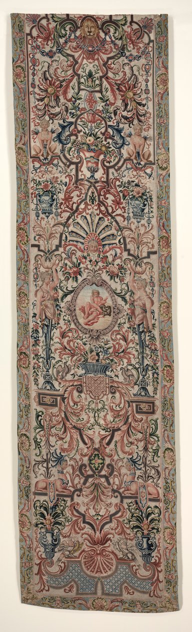 Par de colgaduras de cama bordadas, c. 1690 de Unbekannt