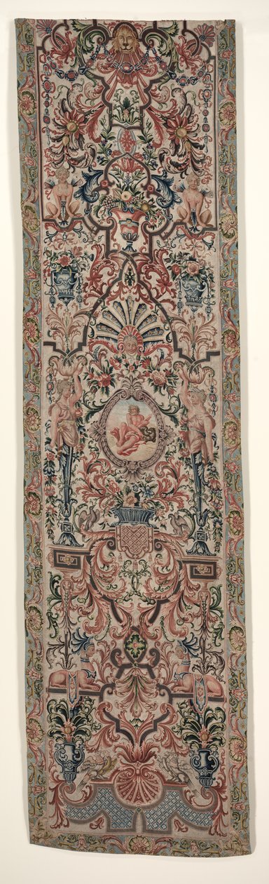 Par de colgaduras de cama de bordado, c. 1690 de Unbekannt