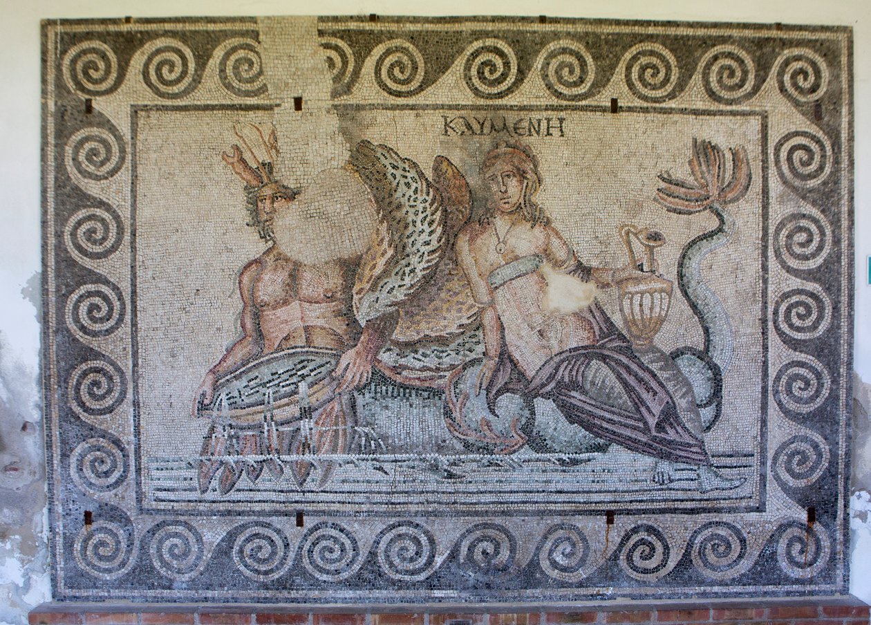 Panel, Tetis con Tritón de Unbekannt