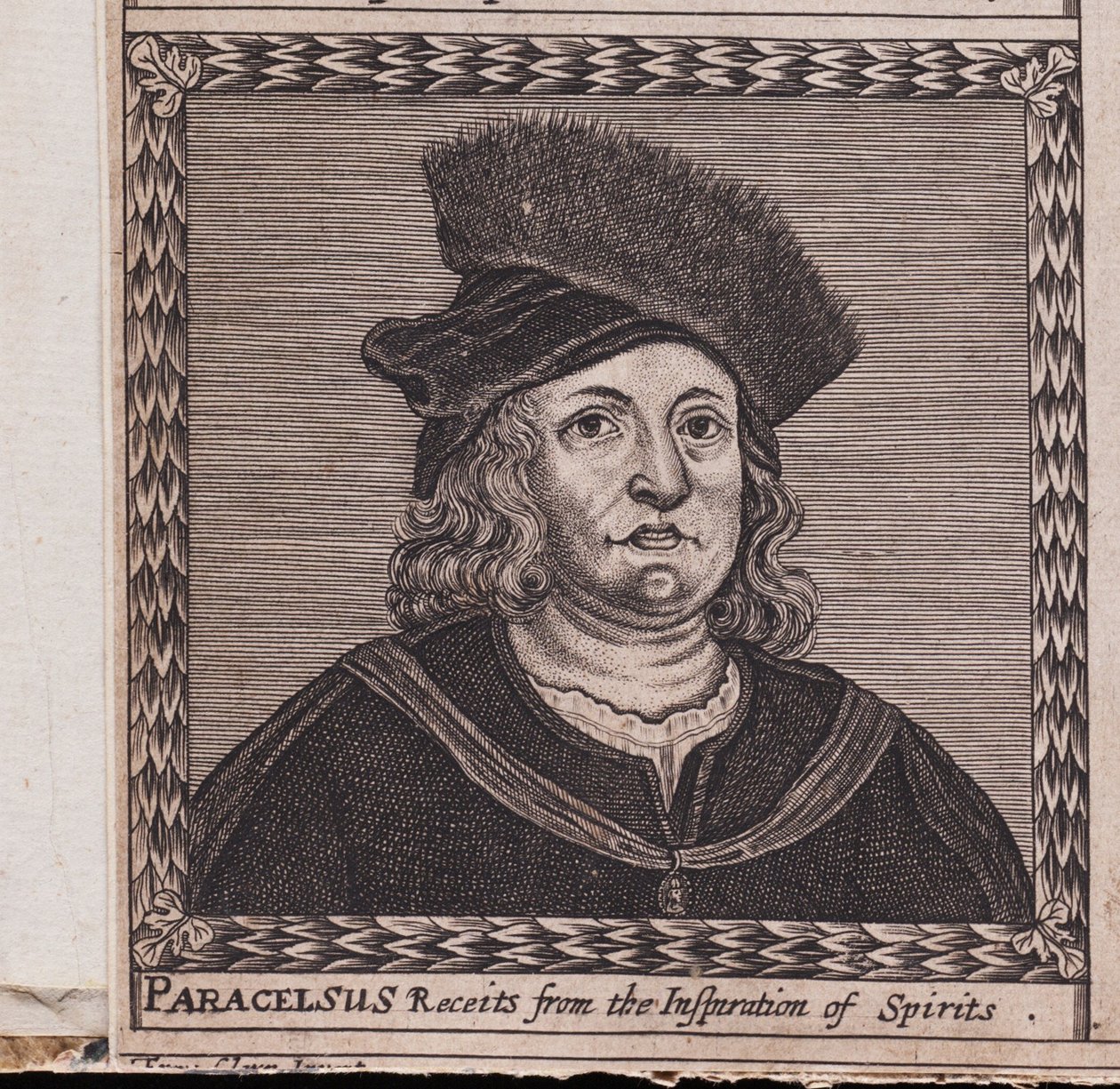 Paracelso De: La orden de los Inspirati, 1659 de Unbekannt
