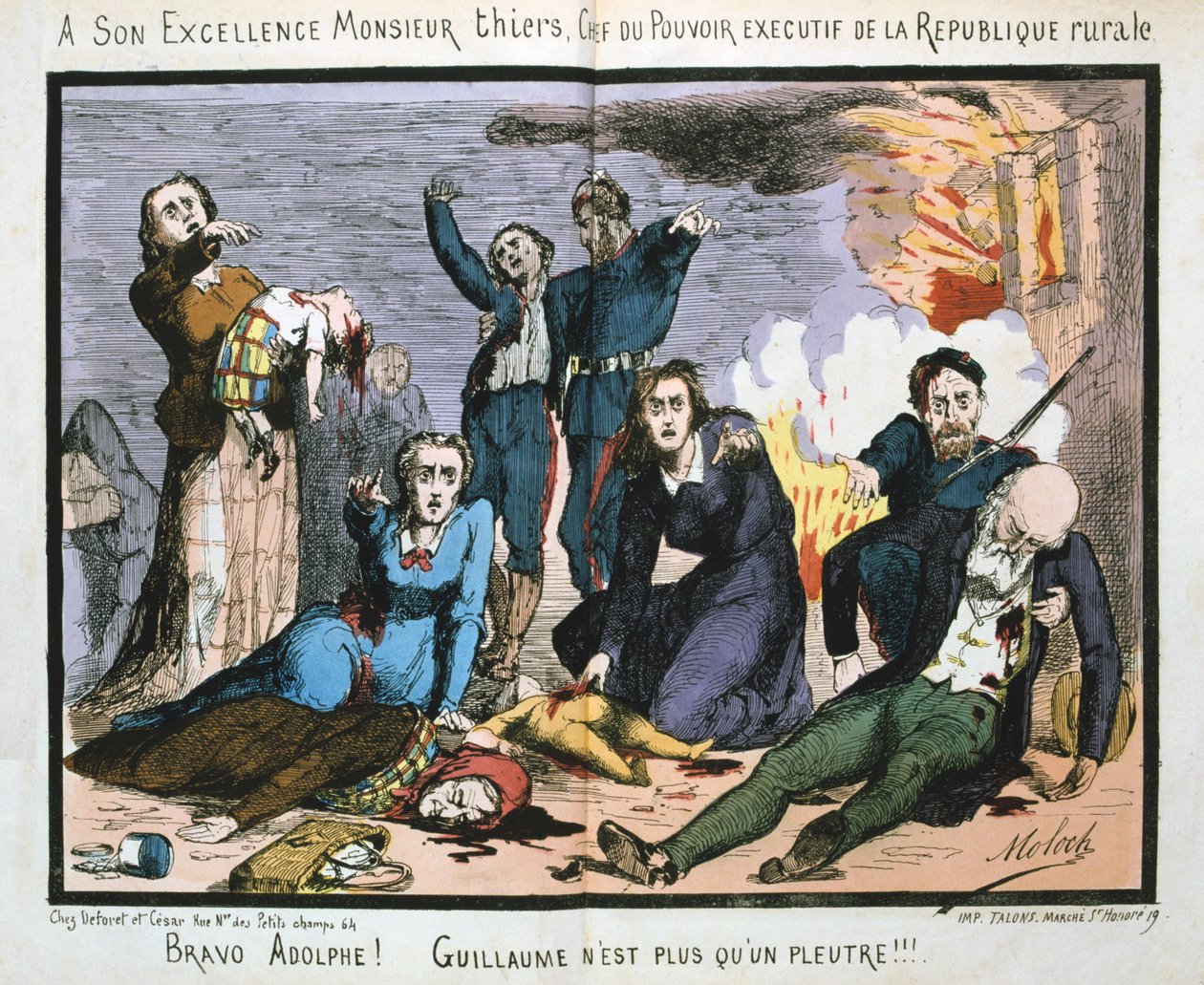 Comuna de París, 1871 de Unbekannt