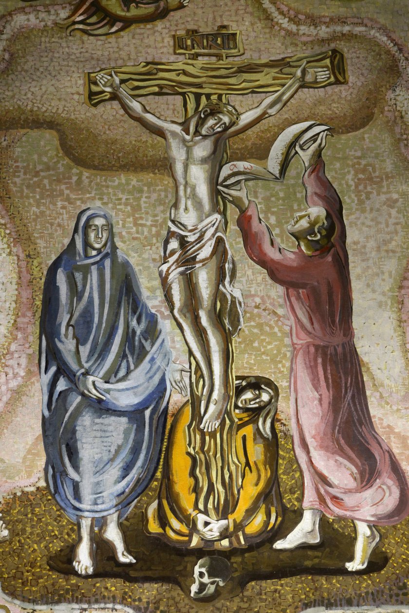 Iglesia de Saint-Antoine de Padoue, mosaico, París, Francia de Unbekannt