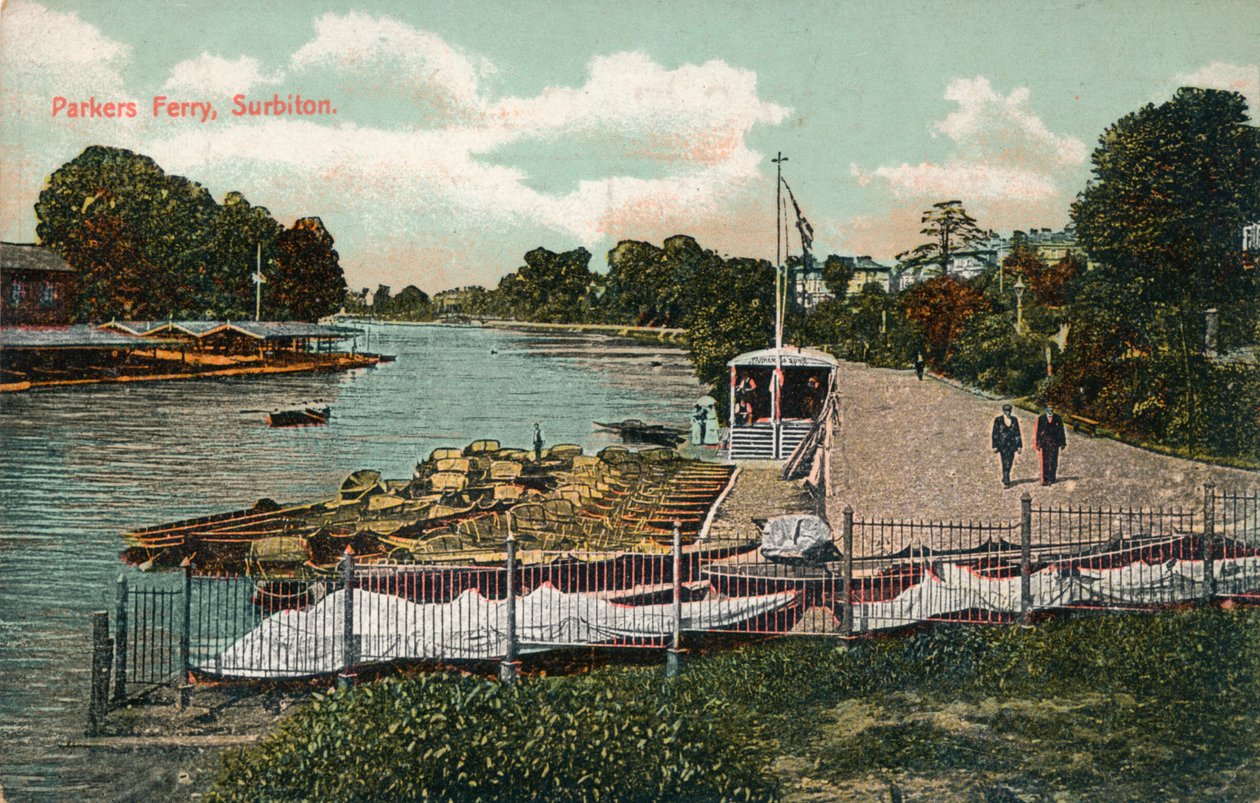 Ferry de Parker, Surbiton, c1907 de Unbekannt