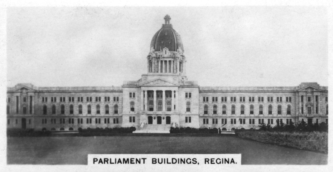 Edificios del Parlamento, Regina, Saskatchewan, Canadá, c1920s de Unbekannt