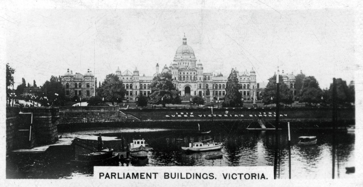 Edificios del Parlamento, Victoria, Columbia Británica, Canadá, c1920s de Unbekannt
