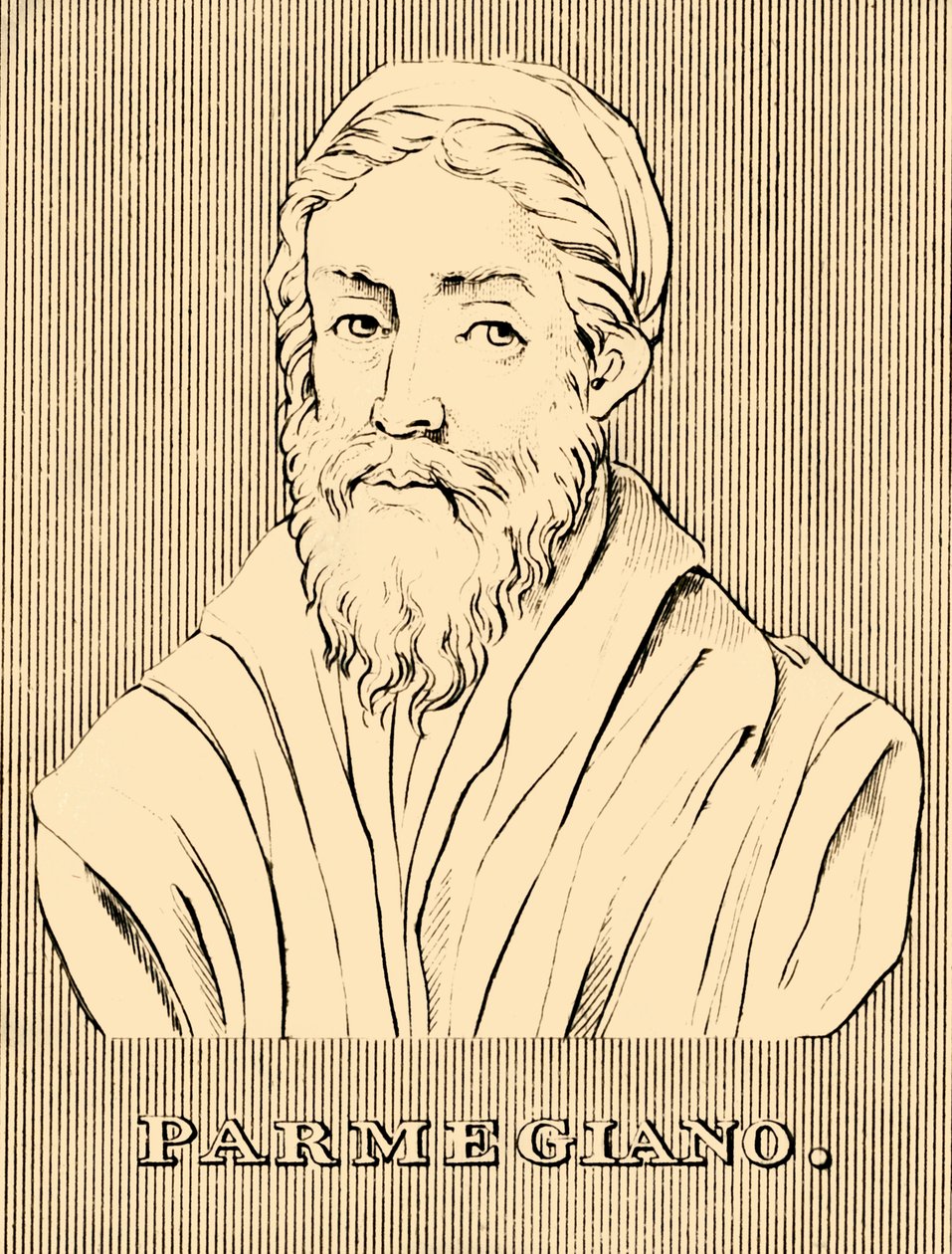 Parmegiano, 1503-1540, 1830 de Unbekannt