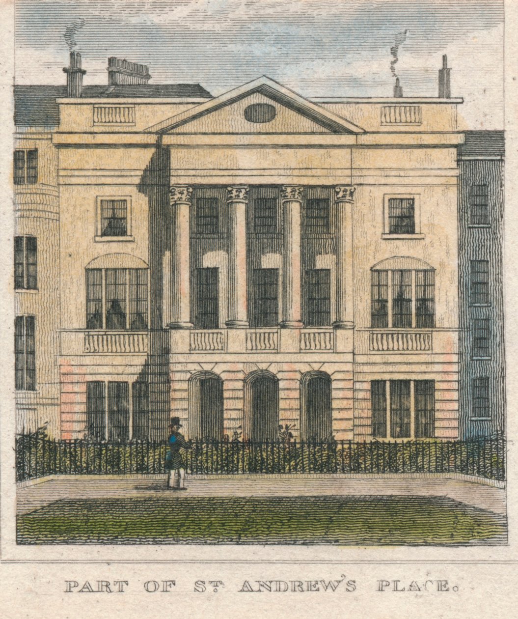 Parte de St. Andrews Place, siglo XIX de Unbekannt