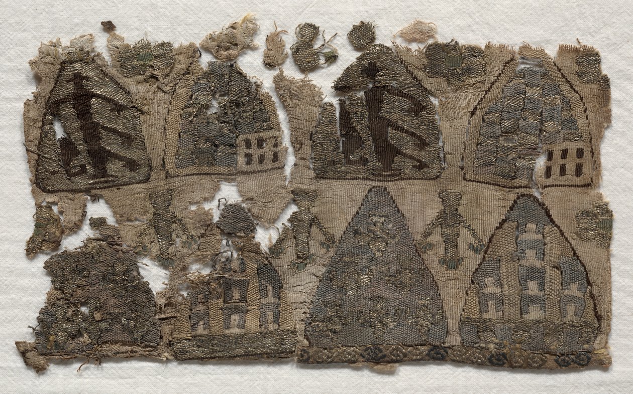 Parte de una bolsa de reliquias, 1250-1299 de Unbekannt
