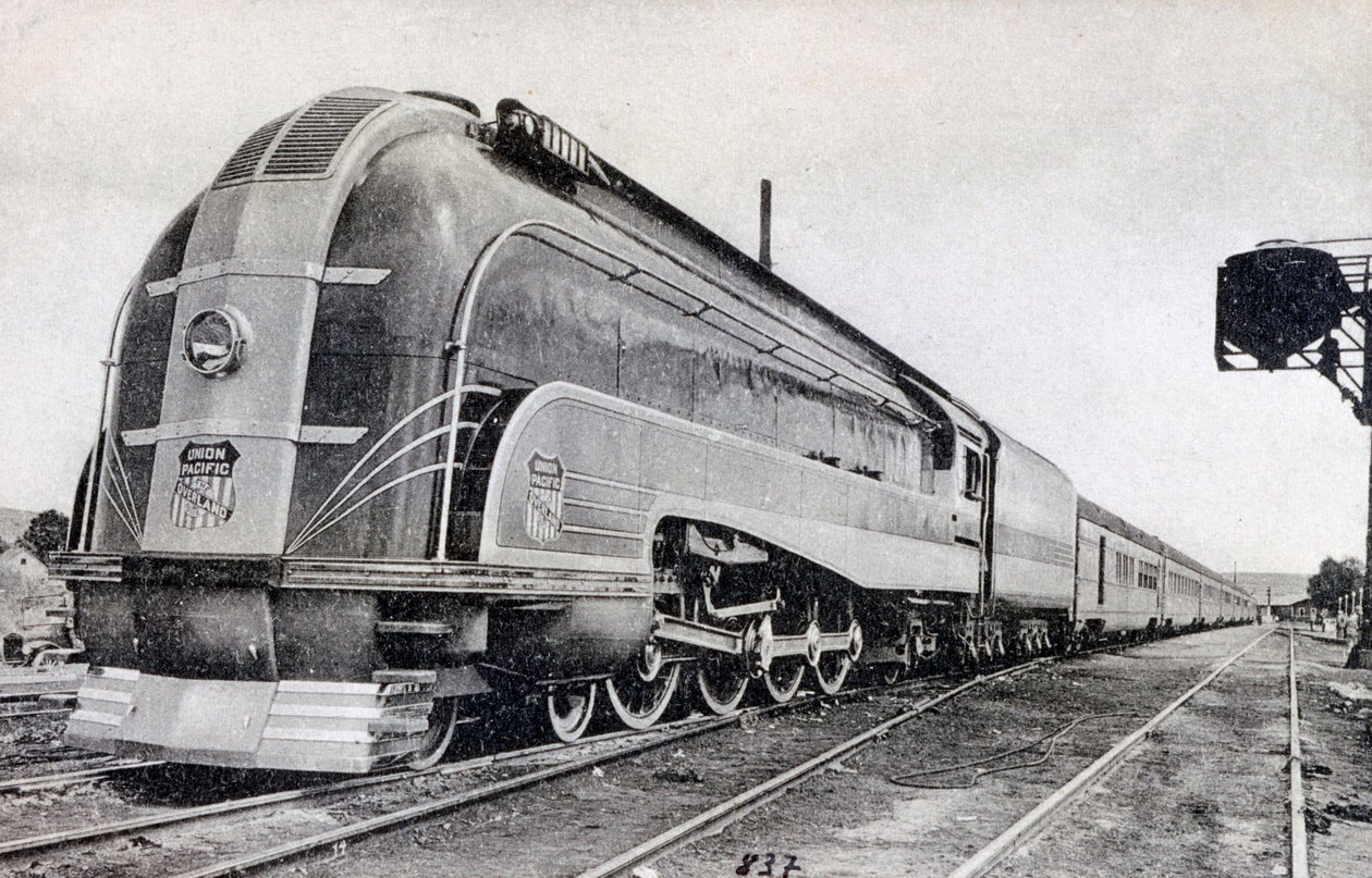 Tren de pasajeros, Pullman de la Unión del Pacífico, América, siglo XX de Unbekannt