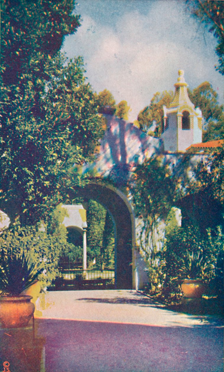Patio del Palacio de la Fotografía, c1935 de Unbekannt