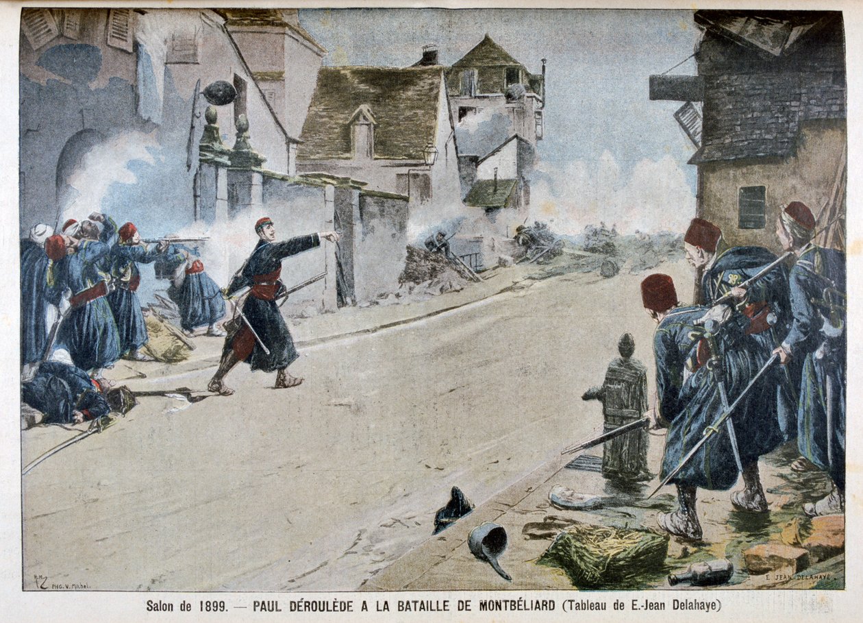 Paul Déroulède, Batalla de Montbéliard, 1899 de Unbekannt