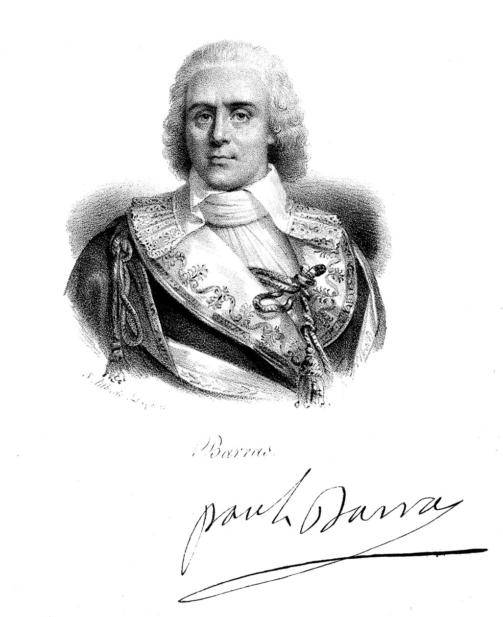 Paul Jean François Nicolas, Conde de Barras 1755-1829, revolucionario francés de Unbekannt