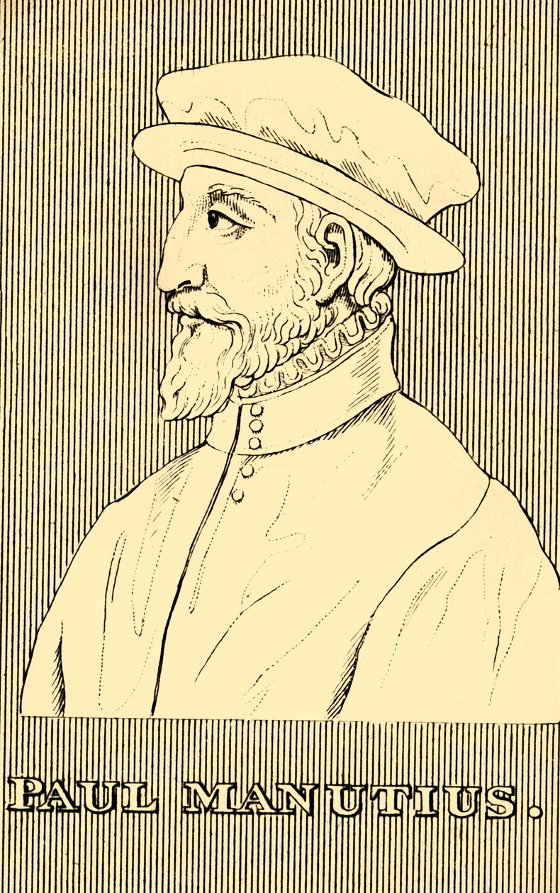 Paul Manutius, 1512-1574, 1830 de Unbekannt