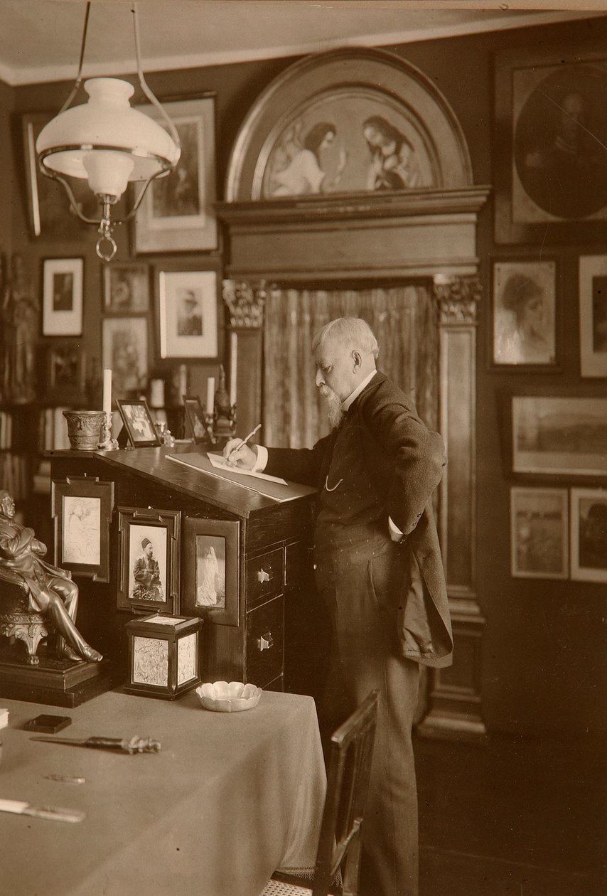 Pavel Shukovsky, artista ruso, trabajando, principios del siglo XX de Unbekannt