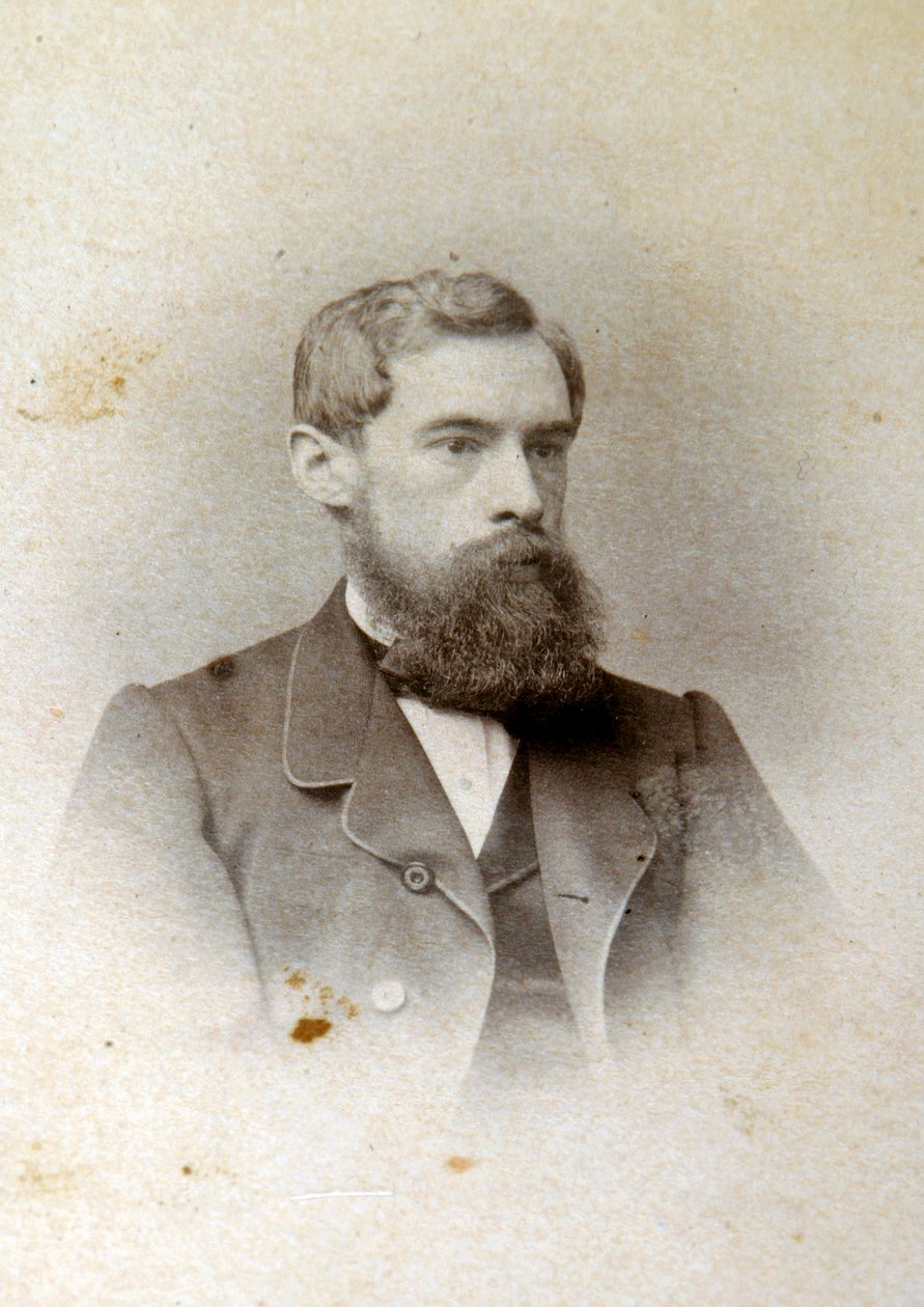 Pavel Tretyakov, mecenas de arte ruso, coleccionista y fundador de galería, 1865 de Unbekannt