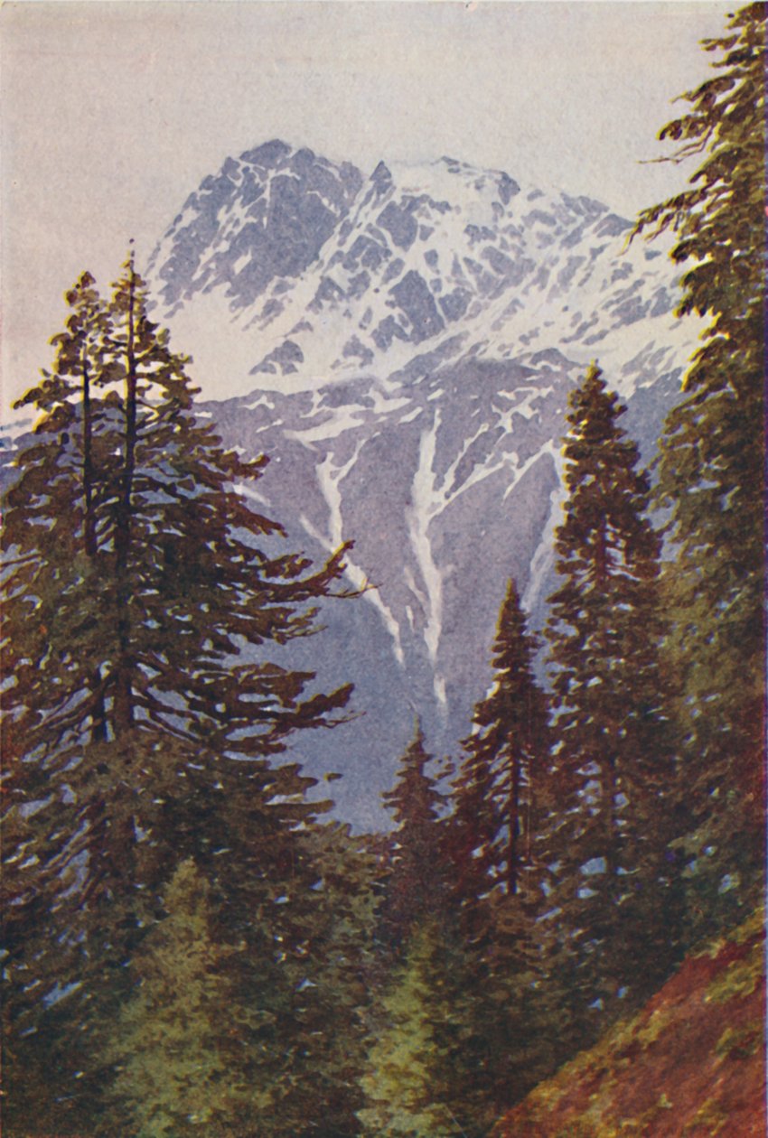 Pico en el Himalaya, 1924 de Unbekannt