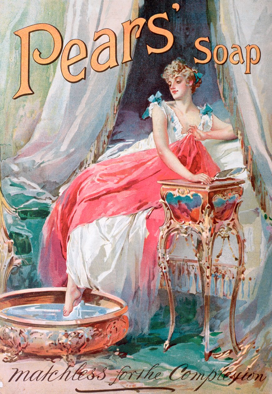 Anuncio de jabón Pears, 1898 de Unbekannt