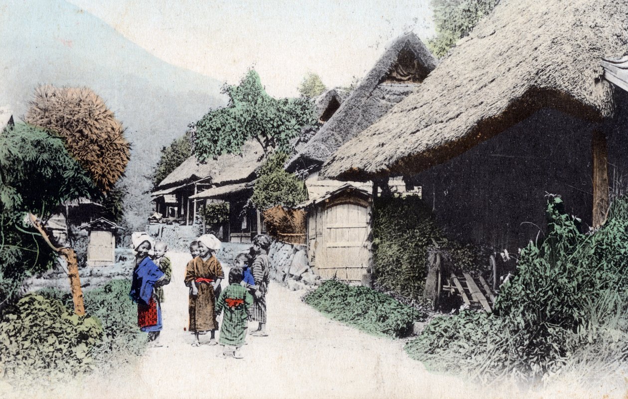 Viviendas campesinas, Japón, siglo XX de Unbekannt