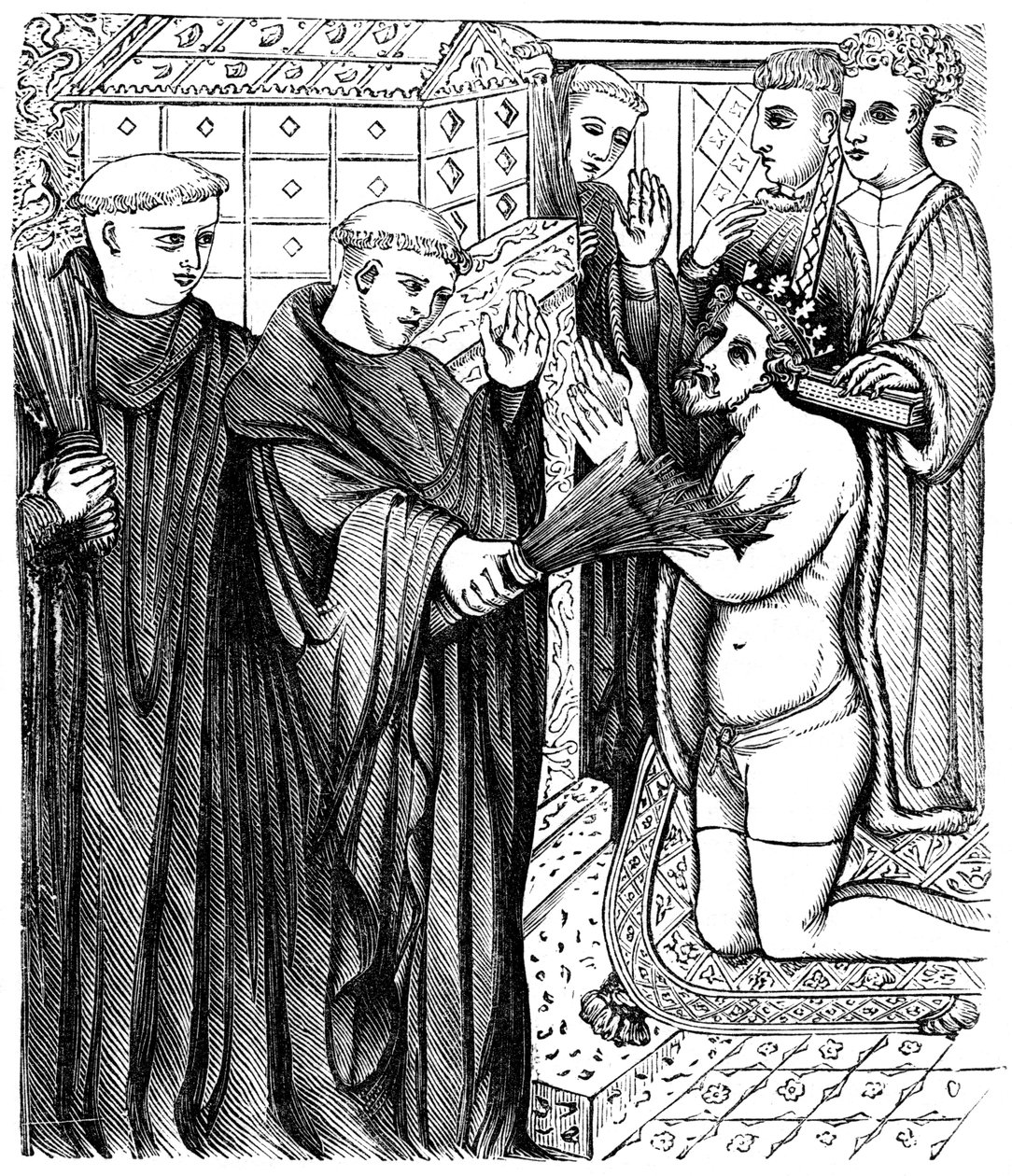 Penitencia de Enrique ante el santuario de Tomás Becket de Unbekannt