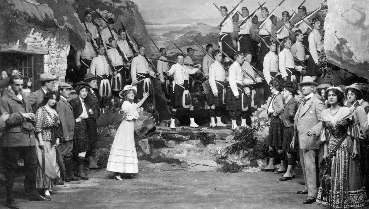 Representación de The Gay Gordons, c1907 de Unbekannt