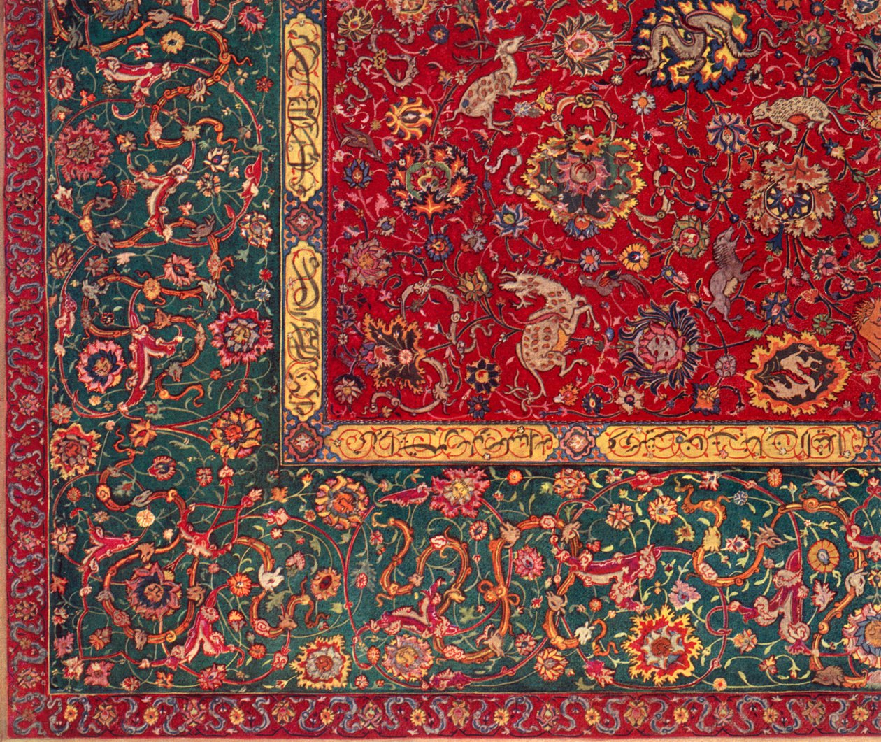 Alfombra persa, c. 1550, 1926 de Unbekannt